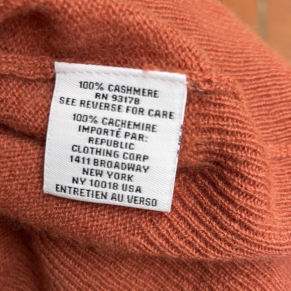 100% cashmere v neck sweater Magaschoni - Picture 4 of 5